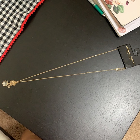 ▪️ JANA KELLIN FOR TARGET ▪️Gold and clear crystal necklace - Picture 5 of 9